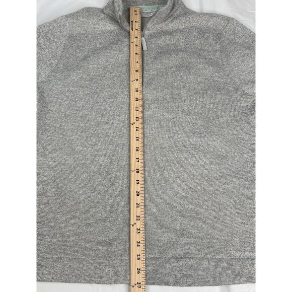 Craghoppers Women’s 3XL Sz 16 Pinalla Half Zip Sweater Fleece Heather Soft Grey - Picture 12 of 16